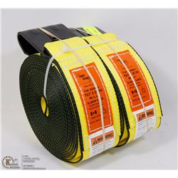 LOT OF 2 SUPER SLINGS TIE DOWNS