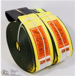 LOT OF 2 SUPER SLINGS TIE DOWNS