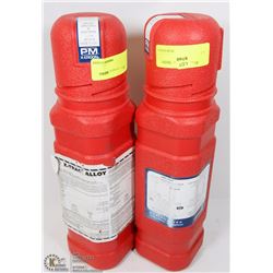 TWO CONTAINERS OF WELDING RODS