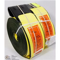 LOT OF 2 SUPER SLINGS TIE DOWNS