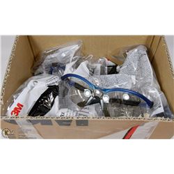 BOX OF 3M SAFETY GLASSES MIRROR LENS WITH +1.5 ADD