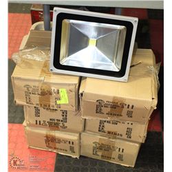 LOT OF 6 NEW COMMERCIAL LED FLOODLIGHTS