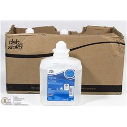 LOT OF 6 DEB CLEAR FOAM HAND WASH REFILLS