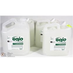 4  GOJO GREEN CERTIFIED HAND CLEANER 3.78L EACH