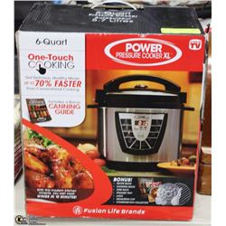 6 QUART POWER PRESSURE COOKER