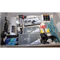 MASTER AIR BRUSH KIT IN CLEAR BIN -