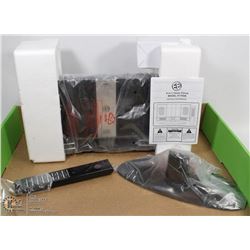 FLAT W/NEW 4-IN-1 HOME STEREO WITH