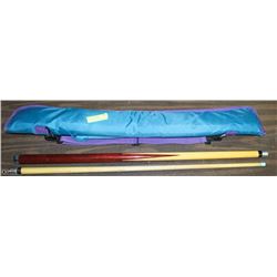 POOL CUE WITH CASE
