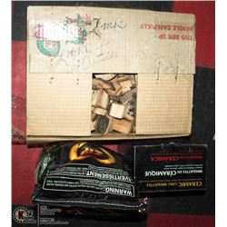 STACK OF GRILL SUPPLIES