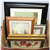Image 1 : LOT OF FRAMED PRINTS AND ORIGINAL OIL PAINTING