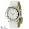 Image 1 : #21-MARC BY MARC JACOBS WHITE LEATHER, SILVER
