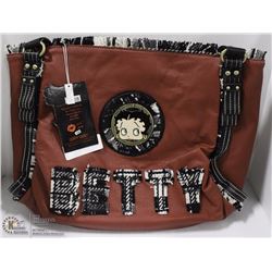 OFFICIALLY LICENSED BETTY BOOP RED DESIGNER TOTE