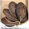 Image 1 : 4  ANTIQUE WAGON WHEELS