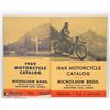 Image 1 : 1948-1949 MOTORCYCLE CATALOGUES FROM SASKATOON