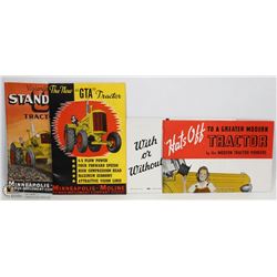 LOT OF 7 MINNEAPOLIS, MOLINE MACHINERY BROCHURES