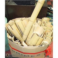 BOX OF BAMBOO WAINSCOTTING