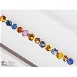#01-GENUINE FANCY COLOUR SAPPHIRES