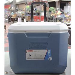 COLEMAN WHEELED COOLER HOLDS 70 CANS