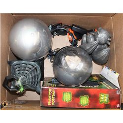 HALLOWEEN BOX INCL WIZARD FORTUNE TELLER, WITCH