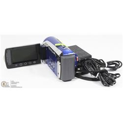 JVC EVERIO CAMCORDER,DUAL MEMORY,40TIMES ZOOM &