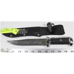 BOWIE MESSER KNIFE W/ SHEATH