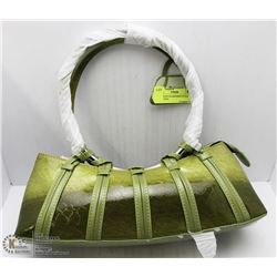 NEW GREEN SNAKESKIN STYLE METAL RING