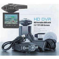 NEW HD DVR DASH CAM WITH ADAPTER NO BATTERY