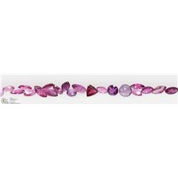 #14-GENUINE PINK SAPPHIRES APPROX. 2.0CT