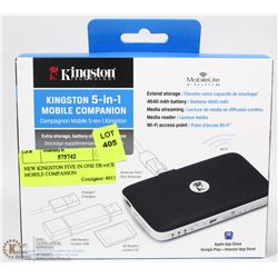NEW KINGSTON FIVE IN ONE DEVICE MOBILE COMPANION