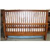 Image 1 : WOOD QUEEN SIZE HEAD & FOOT BOARD