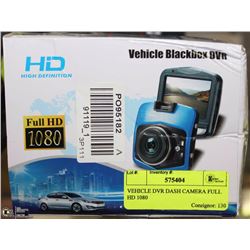 VEHICLE DVR DASH CAMERA FULL HD 1080