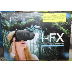 I-FX  VERTUAL REALITY HEADSET COMPATIBLE WITH