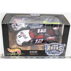 NASCAR HOTWHEELS #12 ROCKS AMERICA DIE CAST CAR