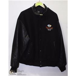 NASCAR RAY BESTOS LARGE BLACK JACKET