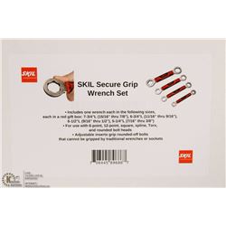 NEW SKIL SECURE GRIP WRENCH SET