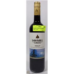 SAWMILL CREEK 1989 MERLOT 750ML, 12.5%