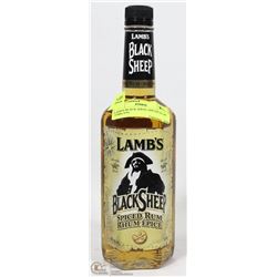 LAMBS BLACK SHEEP SPICED RUM 750ML/43%
