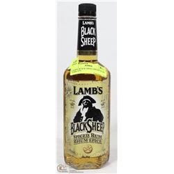 LAMBS BLACK SHEEP SPICED RUM 750ML/43%