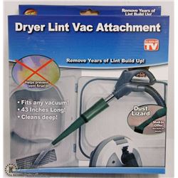 NEW DRYER LINT VAC ATTACHMENT