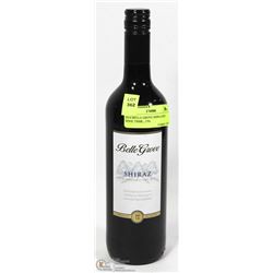 2014 BELLE GROVE SHIRAZ RED WINE 750ML, 13%