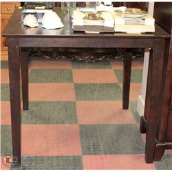 BAR HEIGHT WOOD TABLE