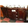 Image 1 : SHOWHOME WOOD CARVED STYLE SIDEBOARD