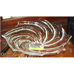 VINNES SPIRAL CRYSTAL BOWL