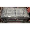 Image 1 : ANTIQUE WOOD AND METAL STORAGE TRUNK