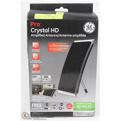 GE PRO CRYSTAL HD AMPLIFIED ANTENNA. WORKS WITHIN