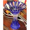 Image 1 : 12" BOHEMIAN CAESAR 24% LEAD CRYSTAL VASE HAND CUT