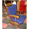 Image 3 : WOOD ROCKING CHAIR