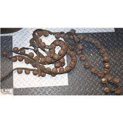 SET OF ANTIQUE SLEIGH BELLS