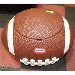 LITTLE TIKES FOOT BALL TOY BOX.