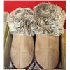 Image 1 : NEW LADIES FUR TRIMMED SLIPPERS SIZE MED 7-8